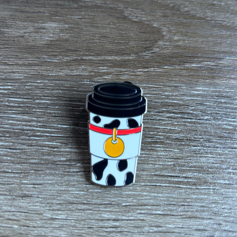 Disney Parks Coffee Cup Pin - Pongo